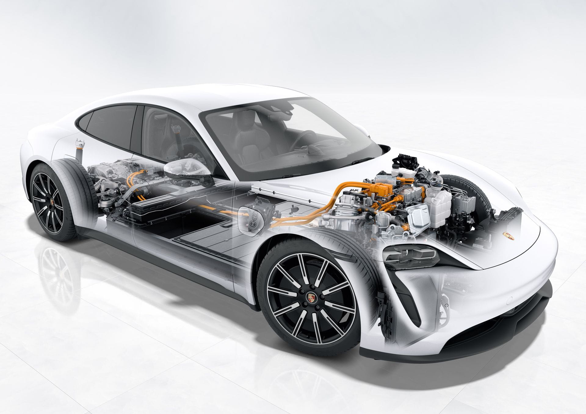 Porsche Taycan 4S duel-electric motors